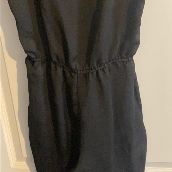 Cute black silk romper - Picture 3 of 4